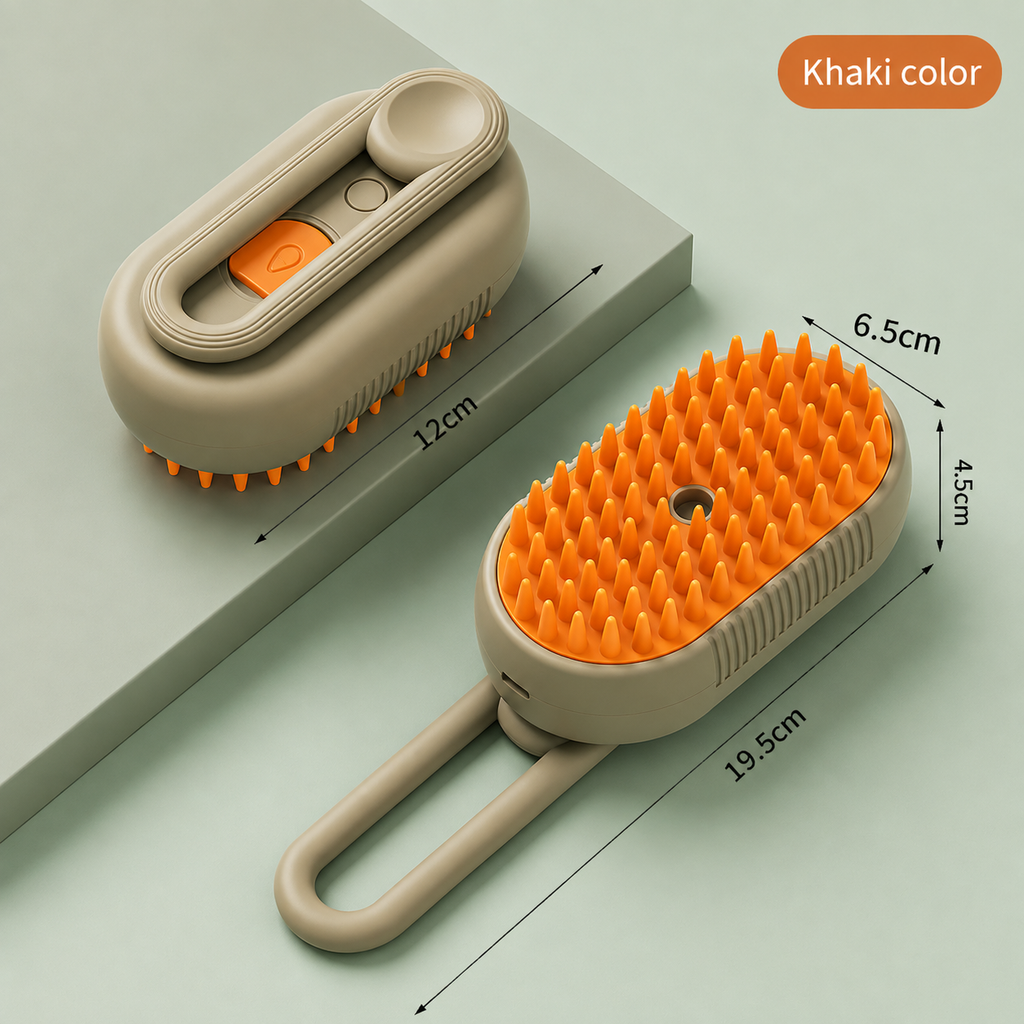 FurMist™ 3-in-1 Pet Grooming Brush