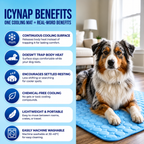 Hexlie Frost™ Self-Cooling Pet Mat Hexlie