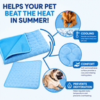 Hexlie Frost™ Self-Cooling Pet Mat Hexlie